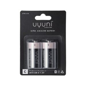 UYUNI – C Batteri 2-p , 1,5V, 6700mAh