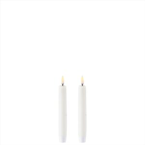 UYUNI LIGHTING – LED Kronljus – Vit – 2,3 x 18,3 CM, w/ switch, 2pk